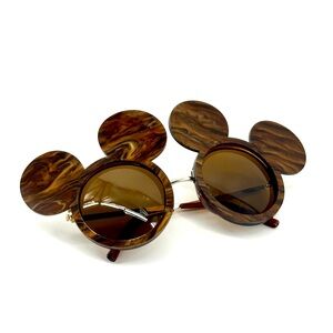 Disney Marbled Brown Mickey Mouse Sunglasses